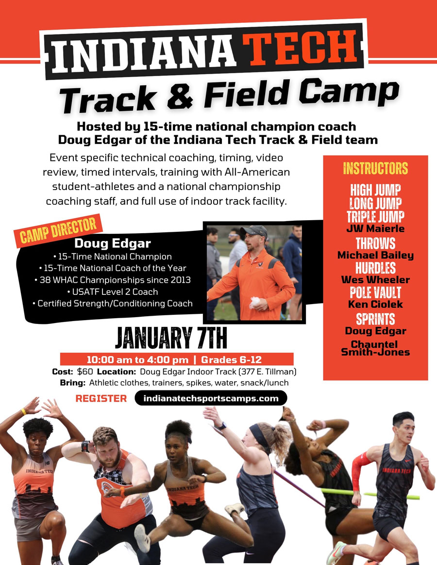 OATCCC Supporter - Indiana Tech Track & Field Camp