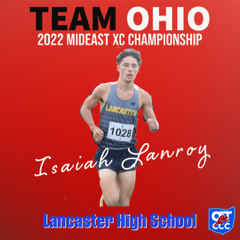 Mid-East Cross Country Championships - 2022 Mideast XC Championship Isaiah Lanroy
