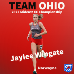 Mid-East Cross Country Championships - 2022 Mideast XC Championship Jaylee Wingate