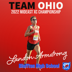 Mid-East Cross Country Championships - 2022 Mideast XC Championship Landon Armstrong